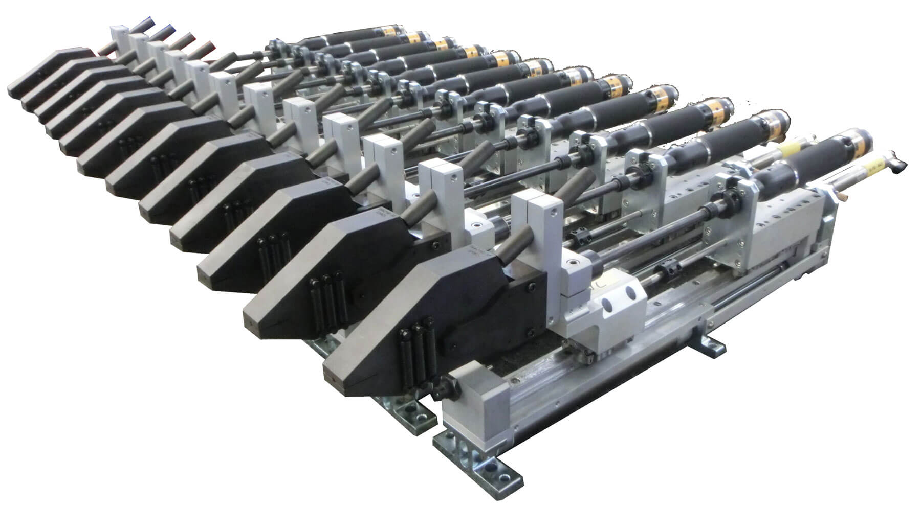 Multiple Spindles Fixtured Screw Driving Components